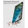 Carcasă cu partea din spate din sticlă pentru iPhone X / XS - nebuloasă colorată