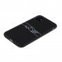 Carcasă mâini împreună din plastic moale pentru iPhone 11 Pro Max - negru
