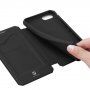 Dux Ducis husă tip portofel pentru iPhone 7 / 8 / SE (2020/2022) - negru