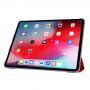 Carcasă din mătase cu funcție de adormire pentru iPad Pro 12,9" (2018-2022) - roșu