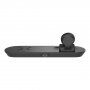 Pad de încărcare wireless 3in1 pentru iPhone / Apple Watch / AirPods - negru