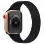 Curea din silicon filetat pentru Apple Watch 42mm / 41mm / 40mm / 38mm - S - negru