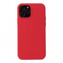 Carcasă din silicon pentru iPhone 12 / 12 Pro - roșu
