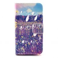 Husă cu suport, pentru Apple iPhone 4 / 4S - Enjoy Every Moment