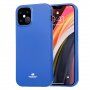 Goospery carcasă lucios din plastic moale pentru iPhone 12 / 12 Pro - albastru