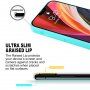 Goospery carcasă lucios din plastic moale pentru iPhone 12 / 12 Pro - albastru