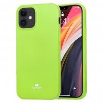 Goospery carcasă lucios din plastic moale pentru iPhone 12 mini - verde