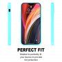 Goospery carcasă lucios din plastic moale pentru iPhone 12 mini - roz deschis