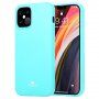 Goospery carcasă lucios din plastic moale pentru iPhone 12 Pro Max - turcoaz