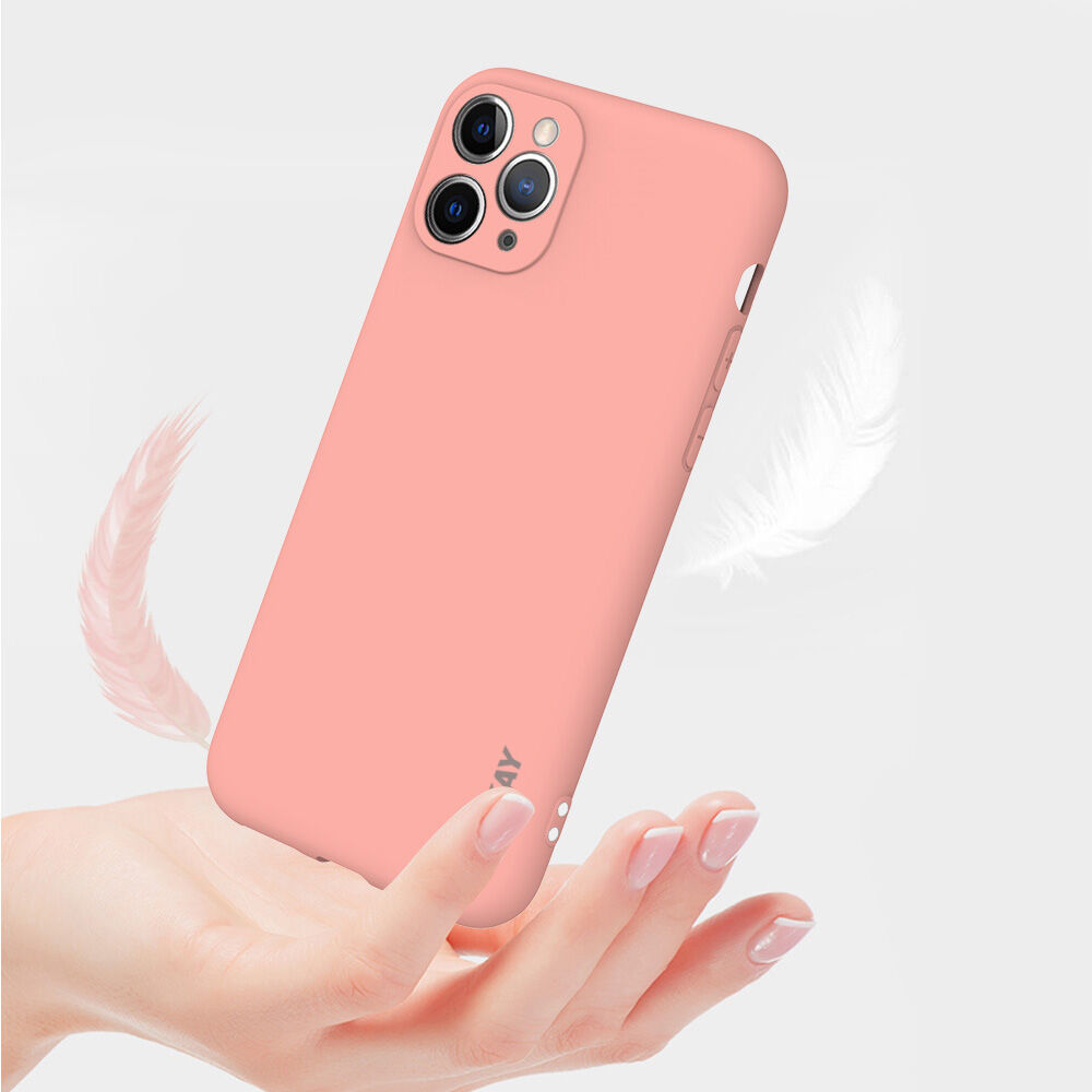 Enkay carcasă foarte subțire pentru spate din plastic moale- sticlă neagră + 2.5D pe display pentru iPhone 11 Pro Max