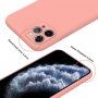 Enkay carcasă foarte subțire pentru spate din plastic moale- sticlă neagră + 2.5D pe display pentru iPhone 11 Pro Max