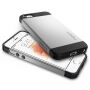 Carcasă subţire de protecţie Spigen Armor, pentru Apple iPhone SE (2016) / 5S /5 - argintiu