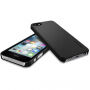 Carcasă ultra subţire rezistentă Spigen, pentru Apple iPhone SE (2016) / 5S - negru
