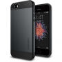 Carcasă subţire de protecţie Spigen Armor, pentru Apple iPhone SE (2016) / 5S - negru