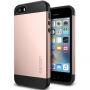 Carcasă subţire de protecţie Spigen Armor, pentru Apple iPhone SE (2016) / 5S / 5 - roz negru