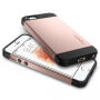 Carcasă subţire de protecţie Spigen Armor, pentru Apple iPhone SE (2016) / 5S / 5 - roz negru