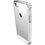 Carcasă de protecţie Spigen Crystal Shell, din policarbonat, pentru Apple iPhone SE (2016) / 5S - transparent