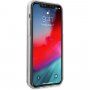Karl Lagerfeld Liquid Glitter 2 Heads carcasă pentru iPhone 12 / 12 Pro - argintiu