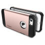 Carcasă rezistentă subţire Spigen Armor, pentru Apple iPhone SE (2016) / 5S - roz