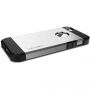Carcasă rezistentă subţire Spigen Armor, pentru Apple iPhone SE (2016) / 5S - argintiu