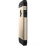Carcasă rezistentă subţire Spigen Armor, pentru Apple iPhone SE (2016) / 5S - auriu