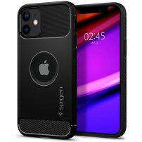 Carcasă Spigen Rugged Armor pentru iPhone 12 mini - negru