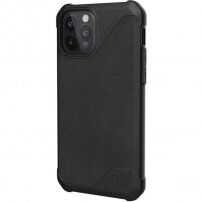 UAG Metropolis LT LTHR husă flip pentru iPhone 12 / 12 Pro - negru