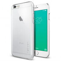 Carcasă ultra subţire rezistentă Spigen, pentru Apple iPhone 6S / 6 - transparent