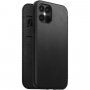 Nomad Folio husă flip din piele pentru iPhone 12 / 12 Pro - negru