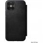 Nomad Folio husă flip din piele pentru iPhone 12 / 12 Pro - negru