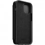 Nomad Folio husă flip din piele pentru iPhone 12 Pro Max - negru