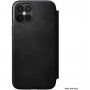 Nomad Folio husă flip din piele pentru iPhone 12 Pro Max - negru