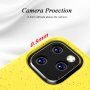 Carcasă mată ecologică degradabilă pentru iPhone 11 Pro Max - galben