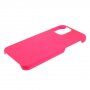 Husă cauciucată mată, pentru iPhone 12 mini - fucsia