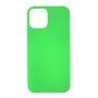 Husă cauciucată mată, pentru iPhone 12 mini - verde