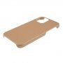Husă cauciucată mată, pentru iPhone 12 mini - auriu