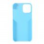 Husă cauciucată mată, pentru iPhone 12 mini - albastru deschis