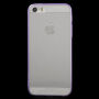Husă ultra subţire 0,5 mm, pentru Apple iPhone 5 / 5S / SE (2016) – violetă