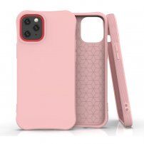 Carcasă moale și mată pentru iPhone 12 mini - roz