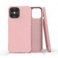 Carcasă moale și mată pentru iPhone 12 Pro Max - roz