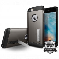 Carcasă rezistentă subţire Spigen Armor, pentru Apple iPhone 6S / 6 - gri