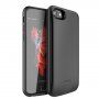 Carcasă cu baterie externă 4000 mAh pentru iPhone 6 / 6S / 7 / 8 / SE (2020/2022) - negru