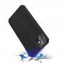 Dux Ducis husă tip portofel pentru iPhone 12 mini - negru