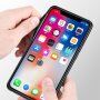 Carcasă cu suprafață textilă pentru iPhone 12 / 12 Pro - negru