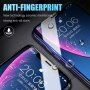 Sticlă securizată 2.5D mată pe tot ecranul pentru iPhone 12 Pro Max - ramă neagră
