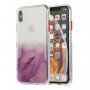 Carcasă din marmură rezistentă la zgârieturi pentru iPhone X / XS - violet