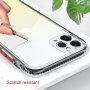 Carcasă din marmură rezistentă la zgârieturi pentru iPhone 11 Pro Max - roz