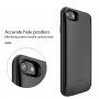 Carcasă cu baterie externă 4000 mAh pentru iPhone 6 / 6S / 7 / 8 / SE (2020/2022) - negru