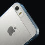Husă ultra subţire 0,5 mm, pentru Apple iPhone 5 / 5S / SE (2016) – albastră
