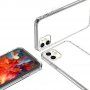 Carcasă din plastic moale cu colțuri aliniate pentru iPhone 12 / 12 Pro - transparent